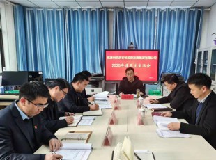 5657威尼斯 召开2020年度向导班子民主生涯会